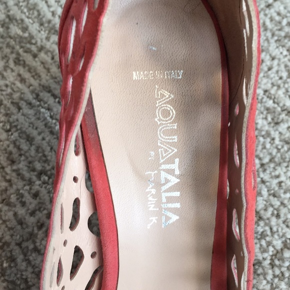 Aquatalia Laser cut Coral Pump - Picture 2 of 5
